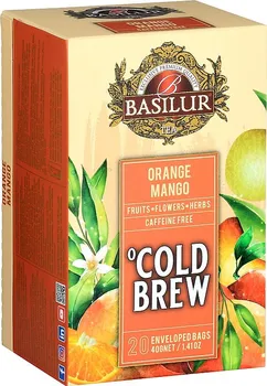 Čaj BASILUR Cold Brew pomeranč/mango 20x 2 g