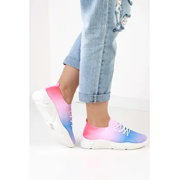 Dámské tenisky Prety Duhové tenisky 2402-2BL.R Velikost: 36