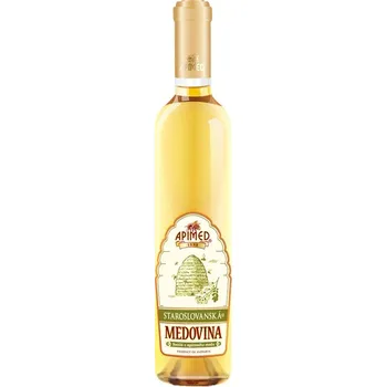 Medovina Apimed - Staroslovanská medovina - světlá z akátového medu - 0,5 l 13,5%, sklo