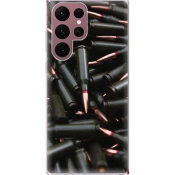Pouzdro na mobilní telefon Odolné silikonové pouzdro iSaprio - Black Bullet - Samsung Galaxy S22 Ultra 5G