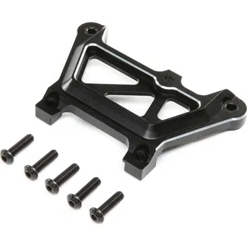 RC vybavení Losi deska šasi horní přední černá, hliník: DBXL-E 2.0