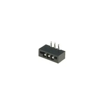 Elektrický konektor CONNFLY Konektor FFC / FPC úhlové 90 THT NON-ZIF 3 PIN2,54mm 500V