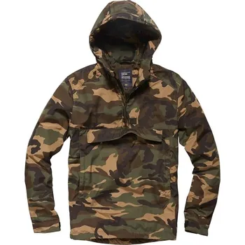 Pánská větrovka Vintage Industries® Bunda Shooter Anorak Vintage Industries®, Barva: US woodland, Velikost: L