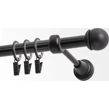 Garnýž kovová 480 cm jednořadá 19 Todi černá