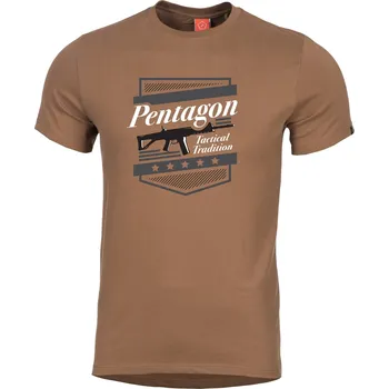 Pánské tričko Pentagon® Tactical Pánské tričko PENTAGON® ACR, Barva: Coyote, Velikost: XXL