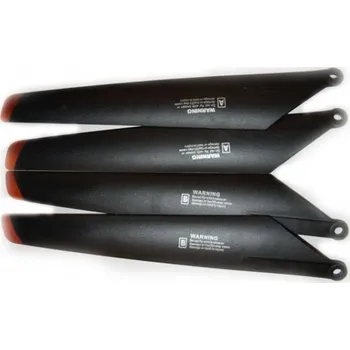 Modelářství 9053-04, listy rotoru sada 2xA, 2xB (4ks) délka 25cm IQ models - RC_35