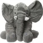 Tomido Obří slon 50 cm šedý