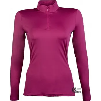 Tričko HKM -SUMMER MILANO- - Malinová - XS