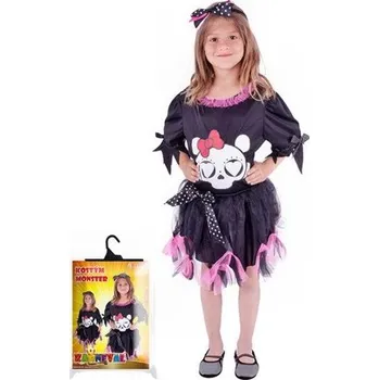 Karnevalový kostým Karnevalový kostým Slečna monster vel.S (110-116cm)