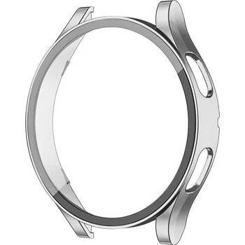 Příslušenství k chytrým hodinkám Ochranný kryt pro Samsung Galaxy Watch 4 - Stříbrný, 40 mm