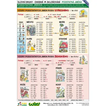 Vzory - podstatných jmen - A4