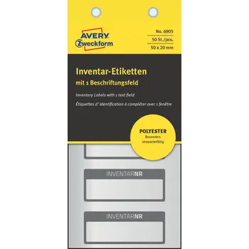 Avery Zweckform 6905 stříbrné/černé 50…