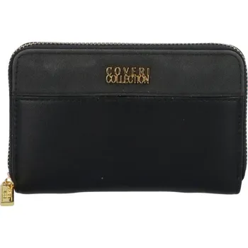 Peněženka Menší dámská pouzdrová koženková peněženka Silvia, černá