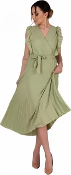Dámské šaty Merribel Merlotina olivové L