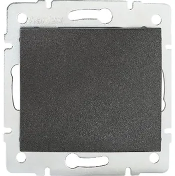 vypínač KANLUX LOGI Jednopólový vypínač - č. 1 - grafit