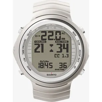 Potápěčský počítač Počítač SUUNTO DX Titanium + USB, SUUNTO stříbrná