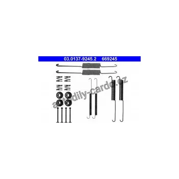 Brzdová čelist Sada příslušenství, brzdové čelisti ATE 03.0137-9245 (AT 669245)