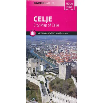 Geodezia Slovenia vydavatelství plán Celje 1:13 t.