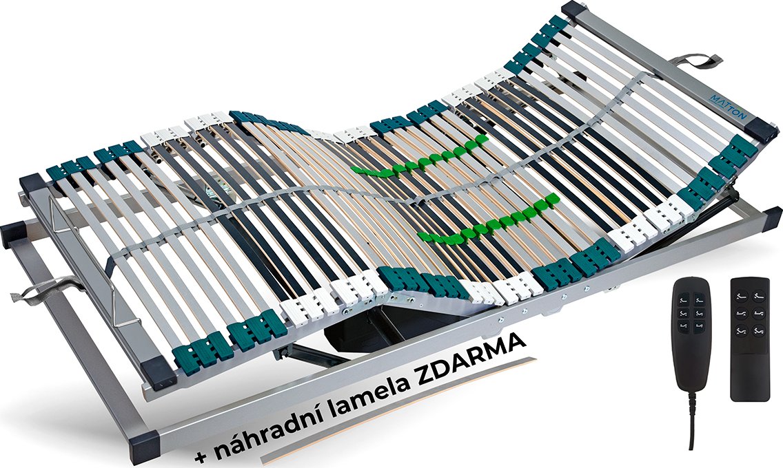 BEDTON SILVERTON 42 MOT 90x200 elektrické motorové polohování