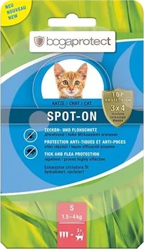 Antiparazitikum pro kočku Bogar Bogaprotect Spot On S 3x 0,7 ml