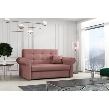 Obývací stěna FALCO Rozkládací křeslo Vivian Silver II růžová