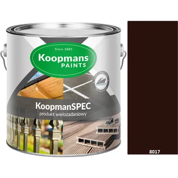 Lak na dřevo Koopmans KOOPMANSPEC RAL 8017 Velikost balení: 0,25l