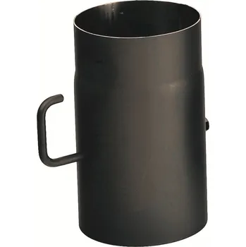 Kouřovod Kovo Kraus Roura kouřová s klapkou 130/250 mm 