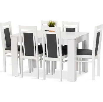 Jídelní set FALCO Jídelní set Akord 6 bílá/zelená