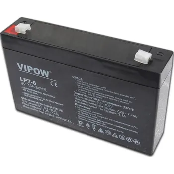 Záložní baterie VIPOW LP7-6 6V 7Ah