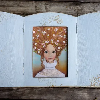 Rám na obraz Zuzana Honsová Otevírací obrázek - Jarně kvetu