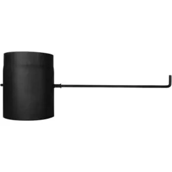 Kouřovod Kouřová roura 0,25m s klapkou ø200mm, tl. mat. 2mm