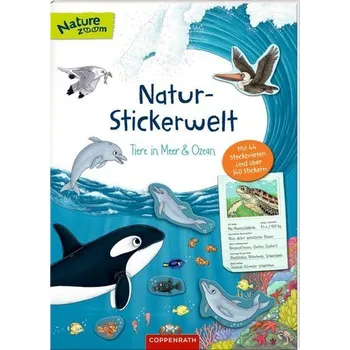 První čtění Natur-Stickerwelt: Tiere in Meer und Ozean - Warnecke, Ruby Anna
