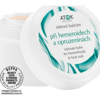 Intimní hygienický prostředek ATOK Intimní balzám při hemeroidech a opruzeninách 50ml (Hemeroidy a opruzeniny)