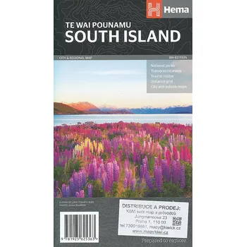 ITMB Publishing mapa New Zealand South Island 1:1 mil. HEMA
