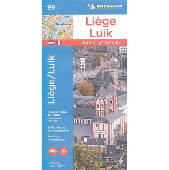 Michelin plán Liege 1:15 t.