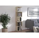 Knihovna Marek 01 sonoma, 184 cm, lamino, moderní regál FALCO