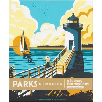 Desková hra Keymaster Games PARKS Memories: Coast to Coast