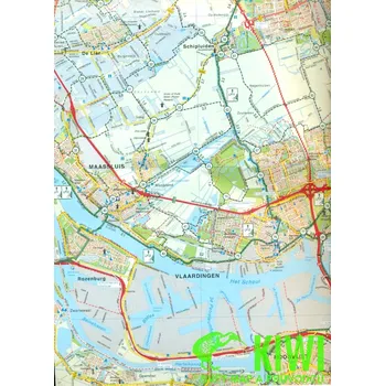 Craenen BBV distribuce cyklomapa Zuid Holland zuid 1:50 t.