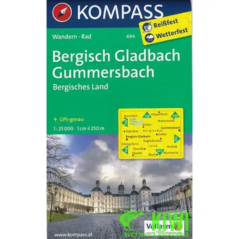 Kompass Bergisch Gladbach, Gummersbach 1:25 t.