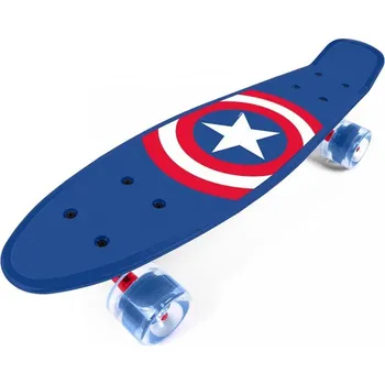 Skateboard SEVEN Skateboard plastový Captain America logo