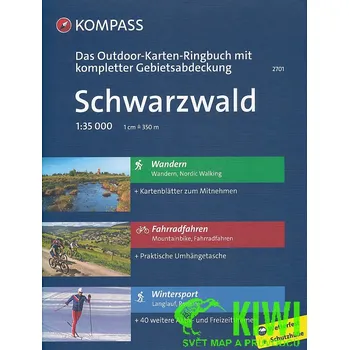 Kompass Schwarzwald 1:35 t. turistický