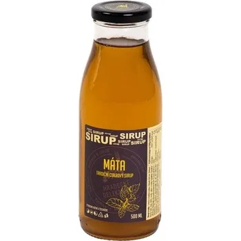 Sirup Hradecké delikatesy Mátový sirup 500 ml