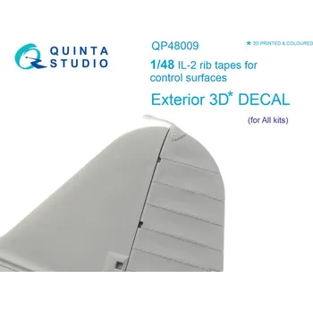 Plastikový model 1/48 IL-2 rib tapes for control surfaces