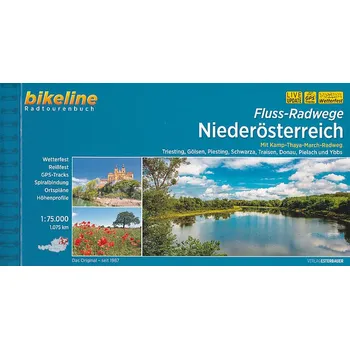 Esterbauer vydavatelství cykloprůvodce Fluss-Radwege Niederosterreich 1:75 t. německy