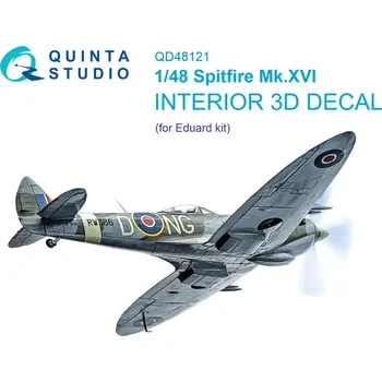 Plastikový model 1/48 Spitfire Mk.XVI 3D-Print&col. Interior (EDU)