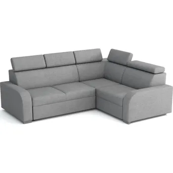 Obývací stěna FALCO Sedací souprava Norway UNI 2F-R-1 světle šedá