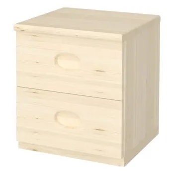 Šatní skříň Domestav - DOMINO Skříň zásuvková 2 zásuvky hloubka 306 smrk