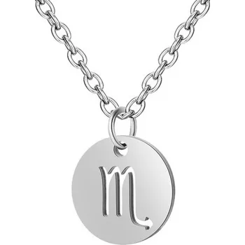 Náhrdelník Šperky4U Ocelový řetízek s přívěškem znamení - OPD0141-08