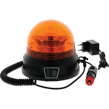 Maják Maják LED Aku na magnet s dobíjecí baterií na 12-24V s více světelnými módy o výdrži 12 hodin