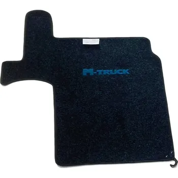autokoberec Koberec textilní středový pro MAN TGX, 2 šuplíky, automat, černo-modrá barva